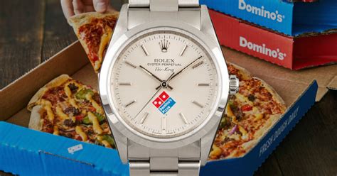 rolex domino pizza|rolex domino's pizza edition.